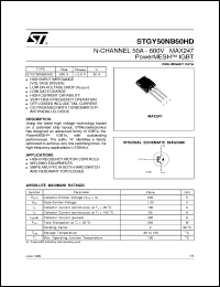 STGY50NB60HD Datasheet