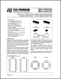 M74HC563 Datasheet