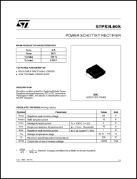 STPS3L60S Datasheet