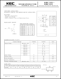 KRC122S Datasheet