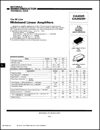 CA2820 Datasheet
