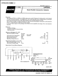 LA7510 Datasheet