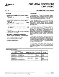 CDP1802AC Datasheet