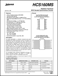 HCS160MS Datasheet
