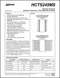 HCTS245MS Datasheet