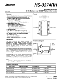 HS-3374RH Datasheet