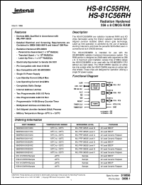 HS-81C55RH Datasheet