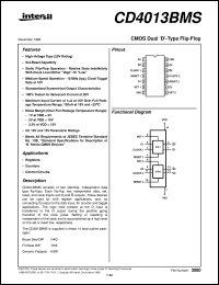 CD4013BMS Datasheet