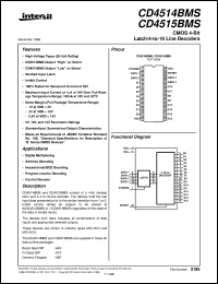 CD4515BMS Datasheet