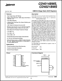 CD4014BMS Datasheet