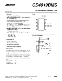 CD4019BMS Datasheet