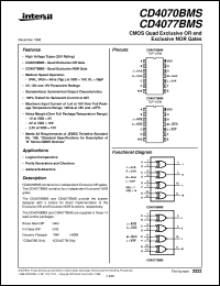 CD4070BMS Datasheet