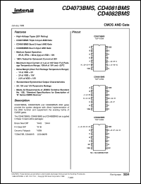 CD4073BMS Datasheet