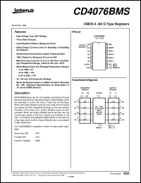 CD4076BMS Datasheet