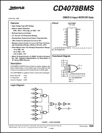 CD4078BMS Datasheet