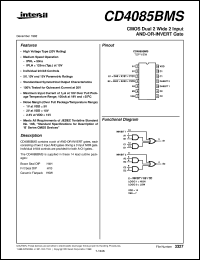 CD4085BMS Datasheet
