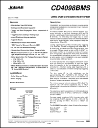 CD4098BMS Datasheet