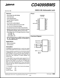 CD4099BMS Datasheet