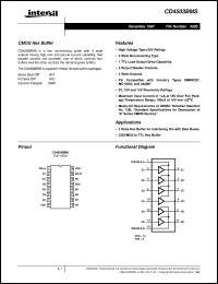 CD4503BMS Datasheet