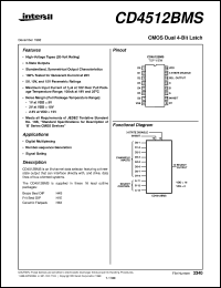 CD4512BMS Datasheet