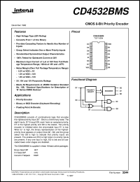 CD4532BMS Datasheet