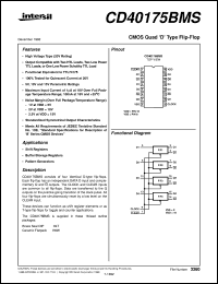 CD40175BMS Datasheet
