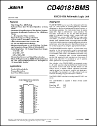 CD40181BMS Datasheet