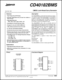 CD40182BMS Datasheet