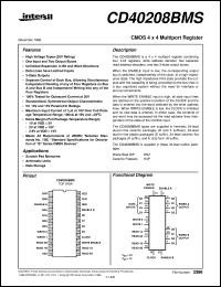 CD40208BMS Datasheet