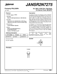 JANSR2N7275 Datasheet