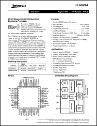 HFA3824A Datasheet