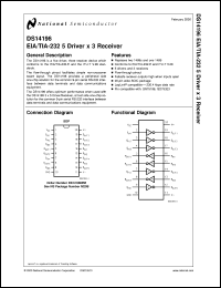 DS14196WMX Datasheet