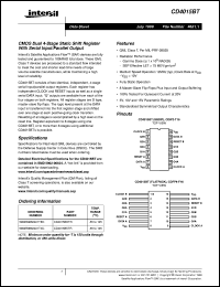 CD4015BT Datasheet