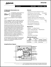 HFA3783 Datasheet