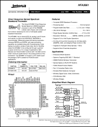 HFA3861 Datasheet