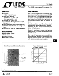 LTC1040 Datasheet
