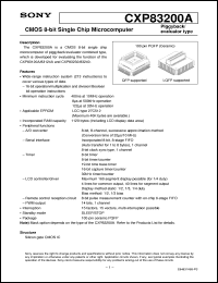 CXP83200A Datasheet