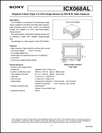 ICX068AL Datasheet