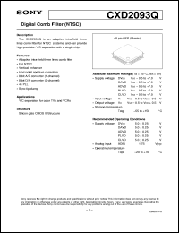 CXD2093Q Datasheet