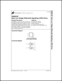 DS90C401MDC Datasheet