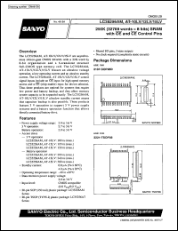 LC35256AM-12LV Datasheet