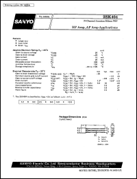 2SK404 Datasheet