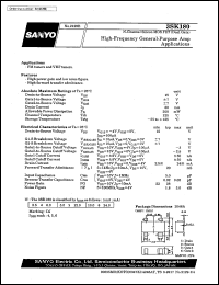 3SK180 Datasheet