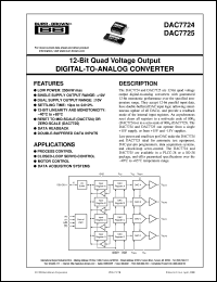 DAC7725NB-750 Datasheet