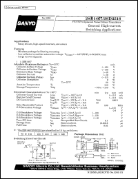 2SB1467 Datasheet