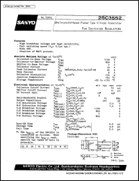 2SC3552 Datasheet
