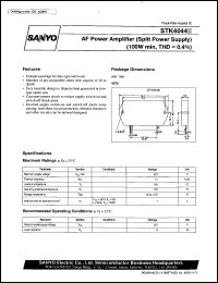 STK4044II Datasheet