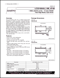 LC321664AM-80 Datasheet