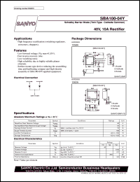SBA100-04Y Datasheet