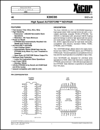X20C05PM-45 Datasheet